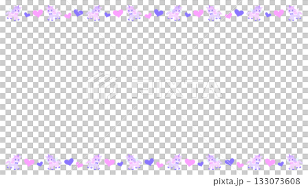 可愛獨角獸 YouTube 直播 16:9 橫屏透明邊框 133073608