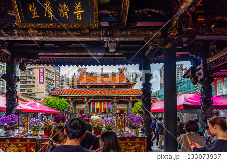 龍山寺 台湾 台北 台湾旅行 龍山寺 台湾 台北 台湾旅行 133073937