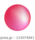 赤い球体のイラスト 133074841