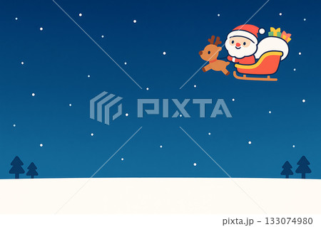 クリスマス　サンタクロース 133074980