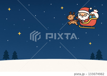 クリスマス　サンタクロース 133074982