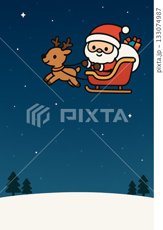 クリスマス サンタクロース クリスマス サンタクロース 133074987