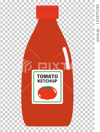illustration of ketchup 133075299