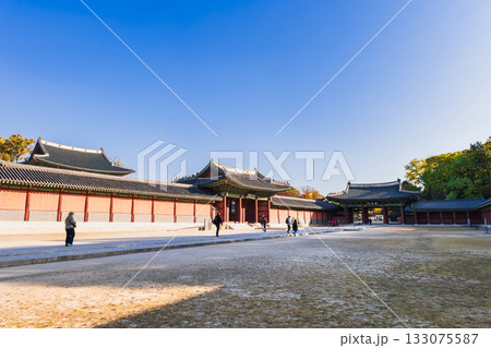 秋のソウル 昌徳宮 仁政門と粛章門 秋のソウル 昌徳宮 仁政門と粛章門 133075587