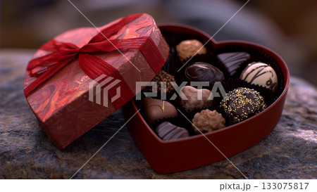 チョコレートギフト　スイーツ、バレンタイン 133075817