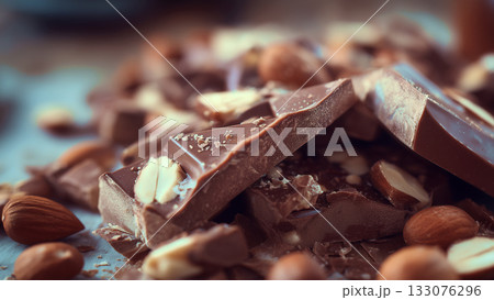 アーモンドチョコレート 割れチョコ アーモンドチョコレート 割れチョコ 133076296