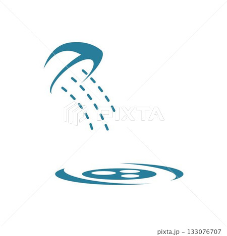Bathtub logo icon design Bathtub logo icon design 133076707