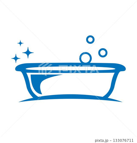 Bathtub logo icon design Bathtub logo icon design 133076711
