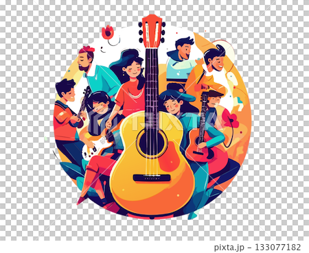 欣賞爵士樂、吉他等的素材。 133077182