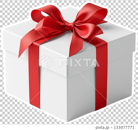 プレゼント素材　Aパターン 133077771