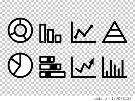 簡單的圖形圖示素材 133078187