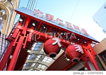 大須商店街の大須仁王門通 大須商店街の大須仁王門通 133078391