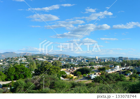 Cityscape  skyline Windhoek capital Namibia 133078744