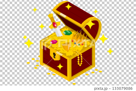 有金幣的寶箱 133079086