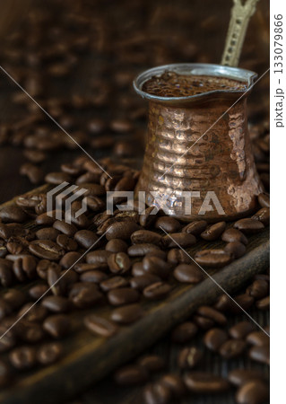 Cezve Coffee Ritual. Cezve Coffee Ritual. 133079866