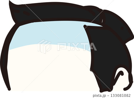 ちょんまげ クローズアップイラスト ちょんまげ クローズアップイラスト 133081082