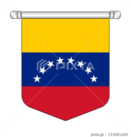 Equatorial Venezuela National Banner Symbol Hanging 133081260