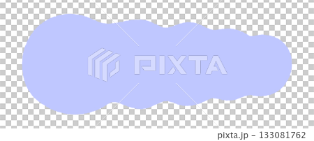 Hand-drawn blue abstract shapes in loose silhouettes - Simple and stylish frames and decorations - Blob Hand-drawn blue abstract shapes in loose silhouettes - Simple and stylish frames and decorations - Blob 133081762