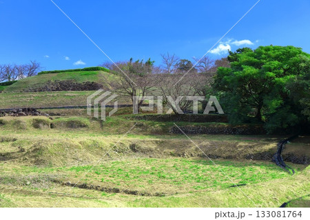 【長崎県】晴天の原城本丸跡(長崎と天草地方の潜伏キリシタン関連遺産) 【長崎県】晴天の原城本丸跡(長崎と天草地方の潜伏キリシタン関連遺産) 133081764