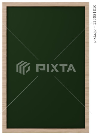 3D素材_フレーム_黒板_長方形 3D素材_フレーム_黒板_長方形 133081810