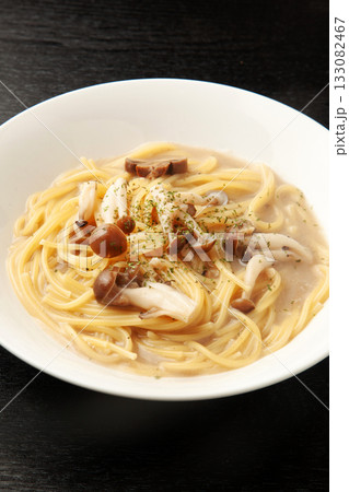 きのこのスープスパゲッティ 133082467