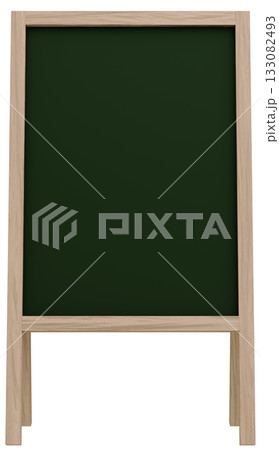 3D素材_フレーム_A看板_ブラウン 3D素材_フレーム_A看板_ブラウン 133082493