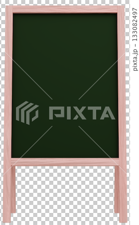 3D素材_フレーム_A看板_ピンク 133082497