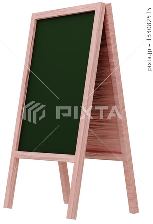 3D素材_フレーム_A看板_ピンク 133082515