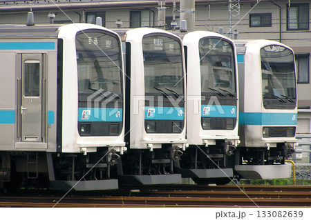 浦和電車区に留置中の京浜東北線209系電車 浦和電車区に留置中の京浜東北線209系電車 133082639