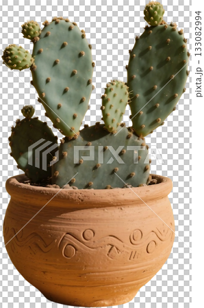 small cactus in pot small cactus in pot 133082994