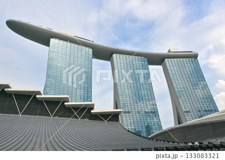 晴天のマリーナベイ・サンズ, シンガポール 133083321