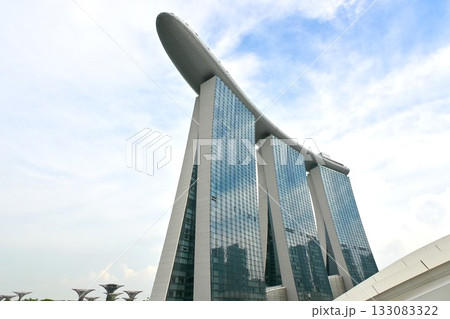 晴天のマリーナベイ・サンズ, シンガポール 晴天のマリーナベイ・サンズ, シンガポール 133083322