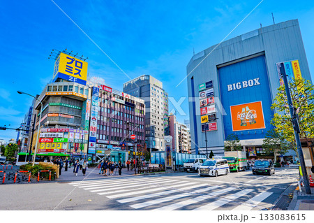 高田馬場　駅前風景 133083615