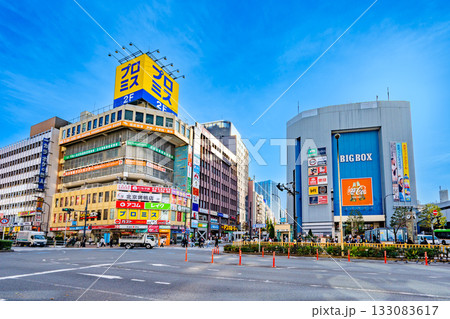 高田馬場　駅前風景 133083617