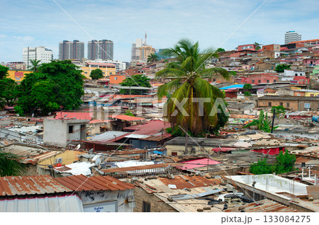 Slum favela  Luanda ghetto Angola 133084275
