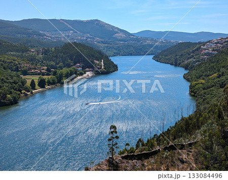 Douro river valley boat Portugal Douro river valley boat Portugal 133084496