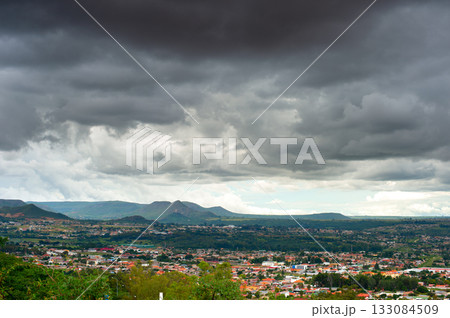Skyline cityscape Lubango Angola view Skyline cityscape Lubango Angola view 133084509