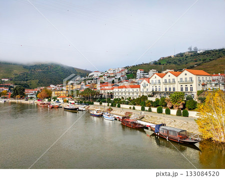 Pinhao Douro valley river Portugal Pinhao Douro valley river Portugal 133084520