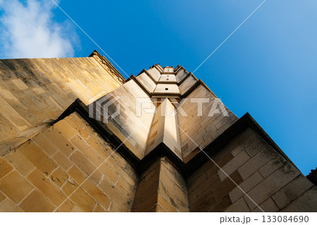 Cathedral Architecture in Bayonne, France 133084690