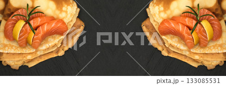 Smoked Salmon Fillet 133085531