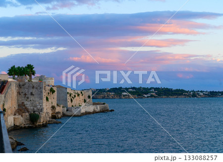 Syracuse old town, Sicily Italy 133088257
