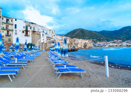 Cefalu old town, Sicily Italy 133088296