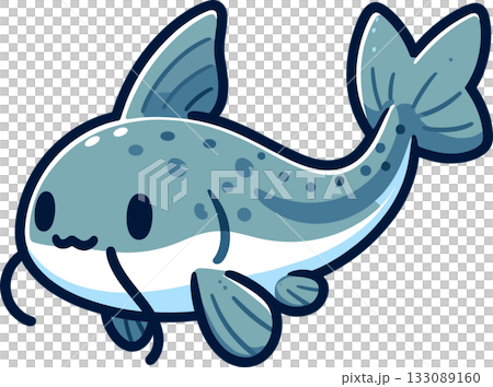 ナマズのイラスト 133089160