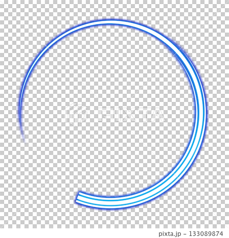Blue Arc Ring 133089874