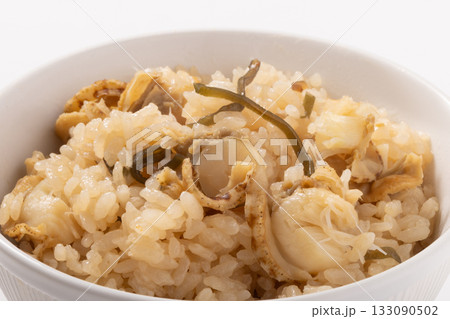 帆立と昆布の炊き込みごはん 133090502