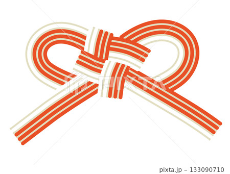 水引のベクターイラスト 133090710