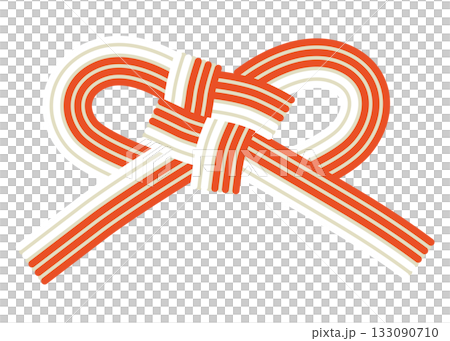 水引のベクターイラスト 133090710