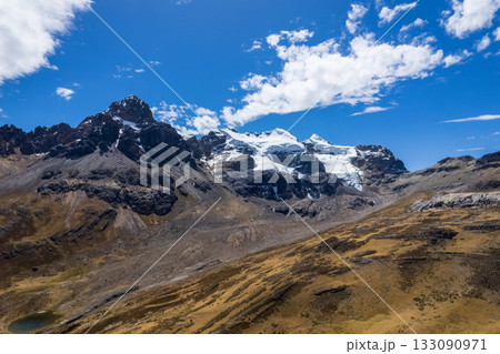 View of the Andes Mountains in the Ancash region. View of the Andes Mountains in the Ancash region. 133090971