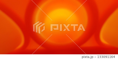 Abstract orange and red gradient light effect. Abstract image featuring an orange and red gradient with a smooth light effect. Abstract orange and red gradient light effect. Abstract image featuring an orange and red gradient with a smooth light effect. 133091164
