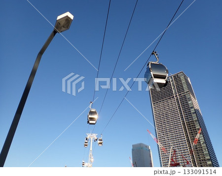 横浜港のエアキャビン 133091514